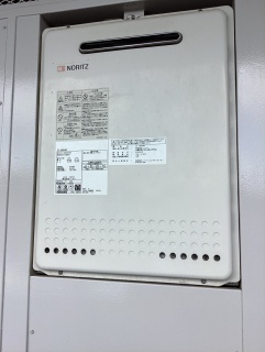 ノーリツ　ガス給湯器　GT-1670AW-PS-BL-13A-15A 施工前