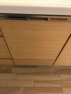 パナソニック　食器洗い乾燥機　NP-45MD9W 施工後