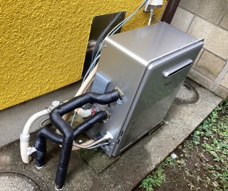 リンナイ　ガス給湯器　BSET-R4-002R-13A 施工後