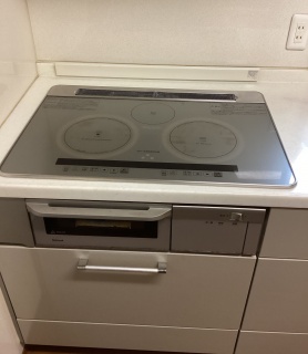 パナソニック　IHクッキングヒーター　KZ-AN57S-KJ 施工前