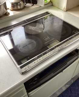 三菱 IHクッキングヒーター CS-G321MS-KJ 施工前