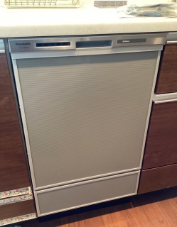 パナソニック 食器洗い乾燥機 NP-45MD9S-KJ 施工後