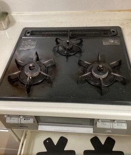 リンナイ ビルトインコンロ RHS31W42J2RSTW-13A-KJ 施工前