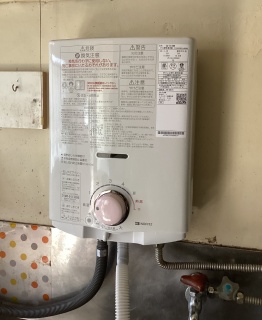 ノーリツ　瞬間湯沸器　GQ-541MW-13A-KJ 施工後