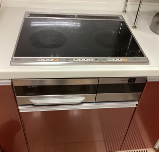 パナソニック　IHクッキングヒーター　KZ-L32AST-KJ 施工前