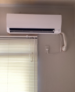 富士通ゼネラル　ルームエアコン　AIRCON-14-100V-KJ 施工後