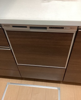 パナソニック 食器洗い乾燥機 NP-45RS9S-KJ 施工後