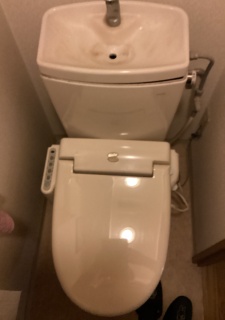 TOTO トイレ TSET-GG1-WHI-1 施工前