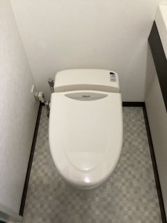 パナソニック　トイレ　TSET-AS1-WHI 施工前