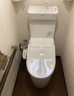 パナソニック　トイレ　TSET-AVS3-WHI-1 施工後
