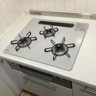 パロマ ビルトインコンロ PD-893WS-U60CV-LPG 施工後