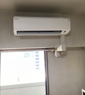 ダイキン　ルームエアコン　S405ATCP-W-KJ 施工後