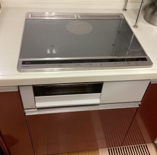 パナソニック　IHクッキングヒーター　KZ-L32AST-KJ 施工後