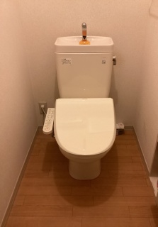 東芝　温水洗浄便座　SCS-T160S-KJ 施工前