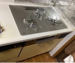 パロマ ビルトインコンロ PD-893WT-U75GH-LPG-KJ 施工後