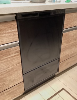 リンナイ 食器洗い乾燥機 RSW-F403C-B-KJ 施工後