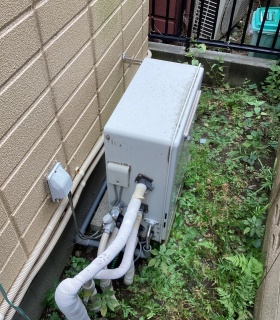 ノーリツ ガス給湯器 GT-C1672SAR-BL-13A-15A 施工前