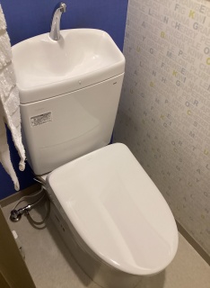 TOTO トイレ TSET-QR2-WHI-1-R 施工後