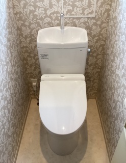 TOTO トイレ TSET-QR7-WHI-1 施工後