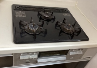 ハーマン ビルトインコンロ DG32V3VP1SV-13A 施工前