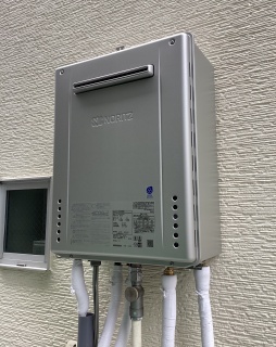 ノーリツ ガス給湯器 BSET-N0-072-13A-20A 施工後