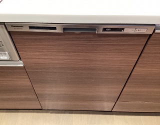 パナソニック 食器洗い乾燥機 NP-45MD9W-KJ 施工前