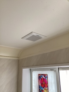 パナソニック　浴室換気扇　FY-17C6U 施工後