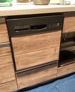 リンナイ 食器洗い乾燥機 RSW-F403C-B-KJ 施工前