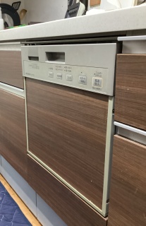 リンナイ 食器洗い乾燥機 RSW-F403C-B-KJ 施工前