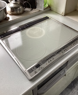 三菱 IHクッキングヒーター CS-G321MS-KJ 施工後