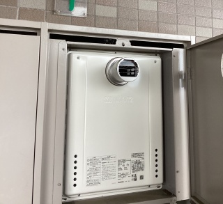 ノーリツ ガス給湯器 GT-2070SAW-T-BL-13A-20A 施工後
