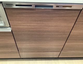 パナソニック 食器洗い乾燥機 NP-45MD9W-KJ 施工後