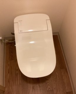 パナソニック　トイレ　TSET-AS2-WHI 施工後