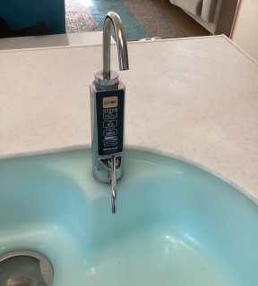 パナソニック　浄水器　TK-HB50-S-KJ 施工前