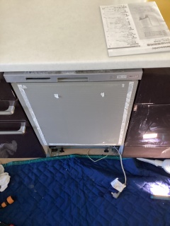 パナソニック 食器洗い乾燥機 NP-45MD9S 施工前