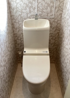 TOTO トイレ TSET-QR7-WHI-1 施工前