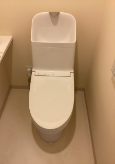 TOTO トイレ TSET-ZJR-WHI-1 施工後