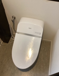 パナソニック　トイレ　TSET-AS1-WHI 施工前