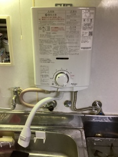 パロマ　瞬間湯沸器　PH-5BV-13A–KOJI 施工後