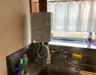 ノーリツ　瞬間湯沸器　GQ-541MW-13A-KJ 施工後