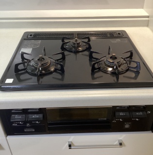 ハーマン　ビルトインコンロ　DG32T1VQ1-13A 施工前