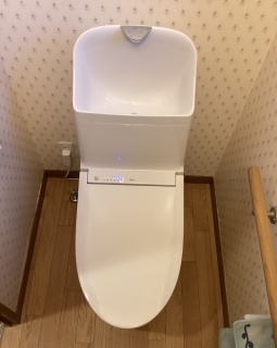 TOTO　トイレ　TSET-GG1-WHI-1 施工後