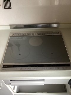 パナソニック　IHクッキングヒーター　KZ-L32AST 施工後