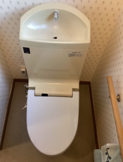 TOTO　トイレ　TSET-GG1-WHI-1 施工前