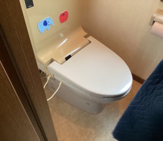 TOTO　トイレ　TSET-GG3-WHI-1 施工前