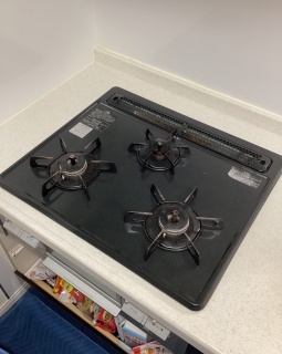 パロマ　ビルトインコンロ　PD-893WT-U60GH-13A-KJ 施工前