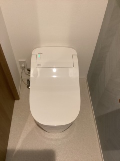 パナソニック　トイレ　TSET-AS1-WHI 施工後