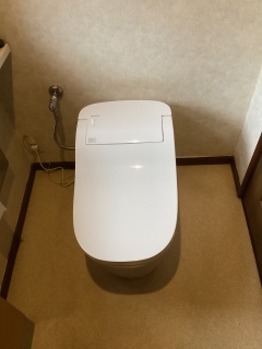 パナソニック　トイレ　TSET-AS1-WHI 施工後