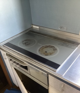 パナソニック　IHクッキングヒーター　KZ-B1T7S-KJ 施工前