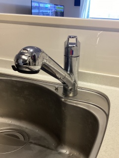 LIXIL　キッチン水栓　JF-NAH461SY-SAB-JW 施工前